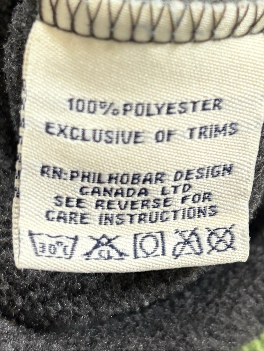 Telluride Green Full-Zip Fleece Jacket (L) - Picture 5 of 7